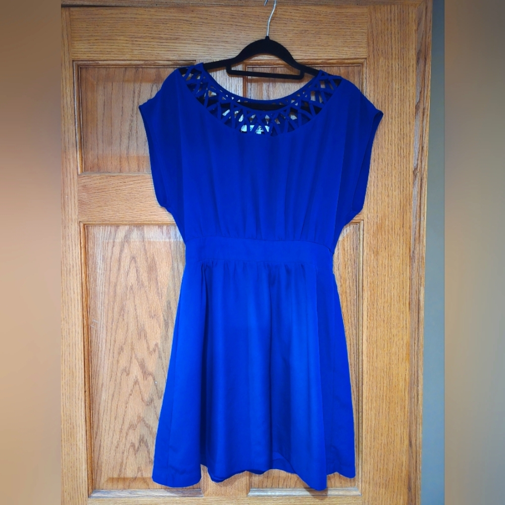 Forever 21 Royal Blue Mini Dress